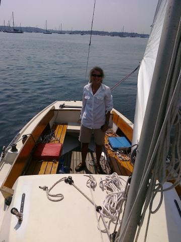 Sailing over the fish