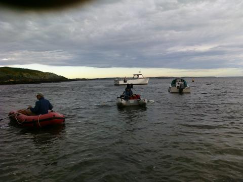 Dinghies to the Leeward
