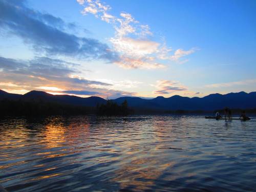 Perfect place to swim after dinner.  I did.